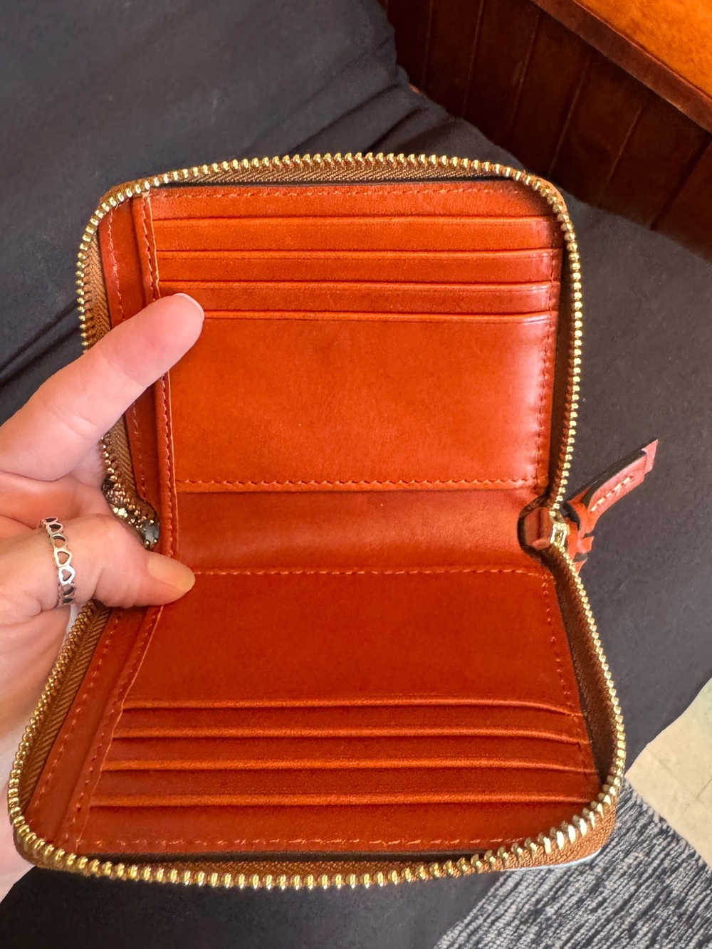 Dooney & Bourke Light Blue Leather Crossbody and wallet - Picture 6 of 13